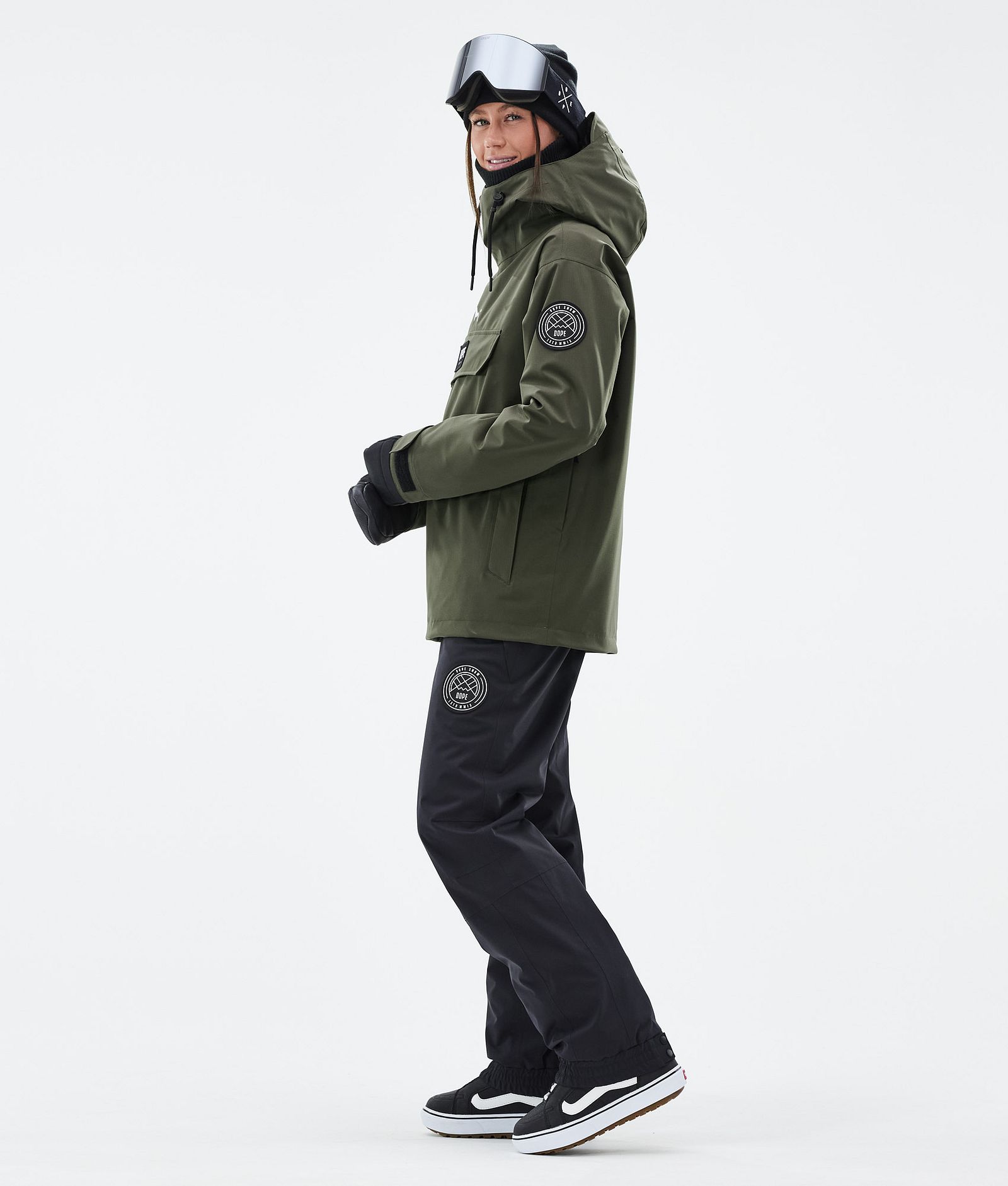 Blizzard W Snowboard Jacket Women Olive Green, Image 3 of 8