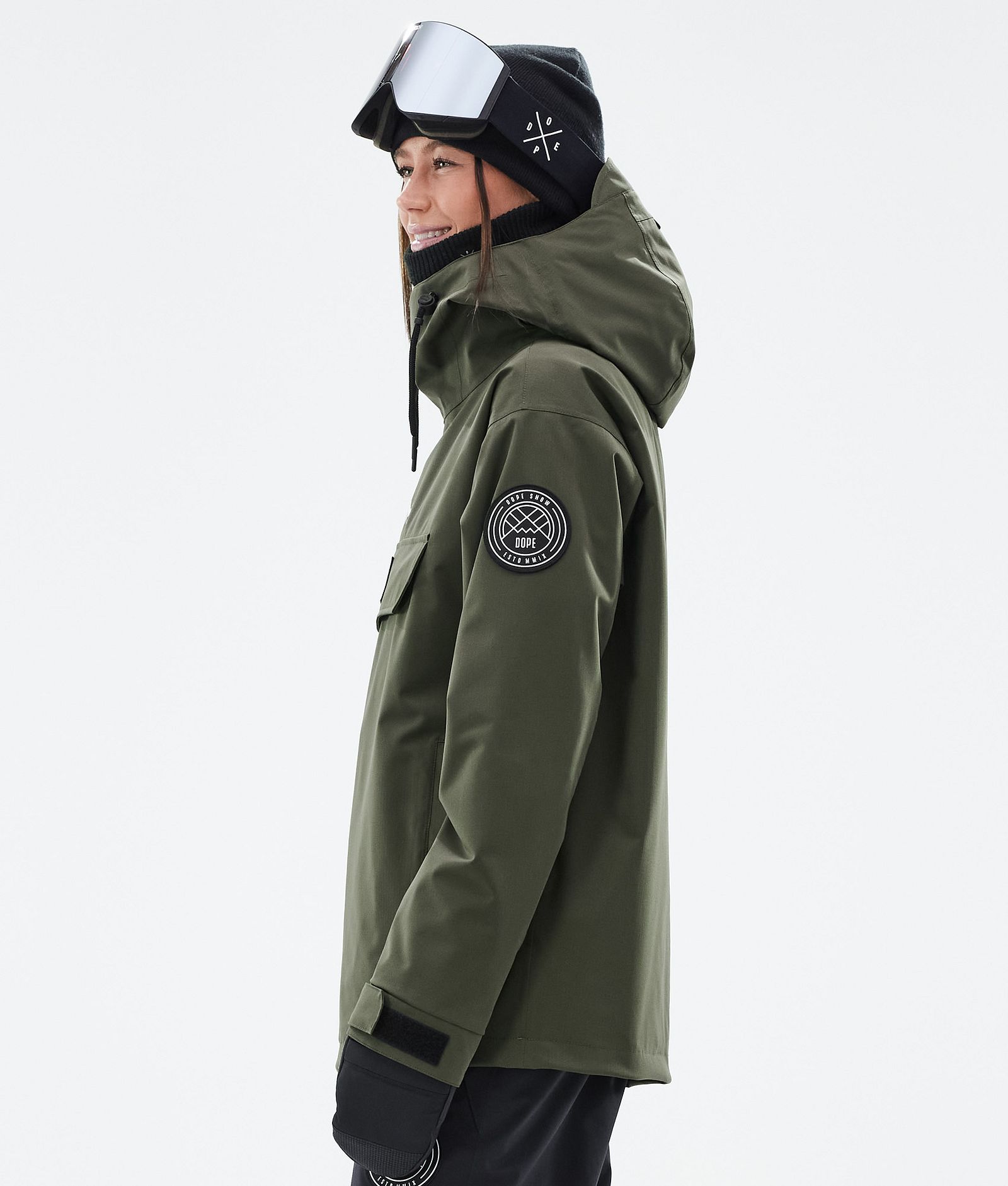 Blizzard W Snowboardjakke Dame Olive Green, Bilde 5 av 8