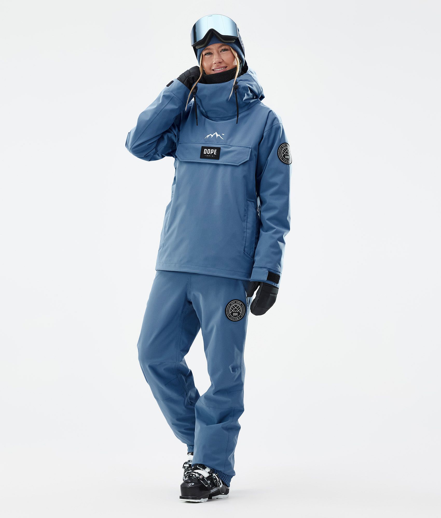 Dope Blizzard W Women's Ski Jacket Blue Steel