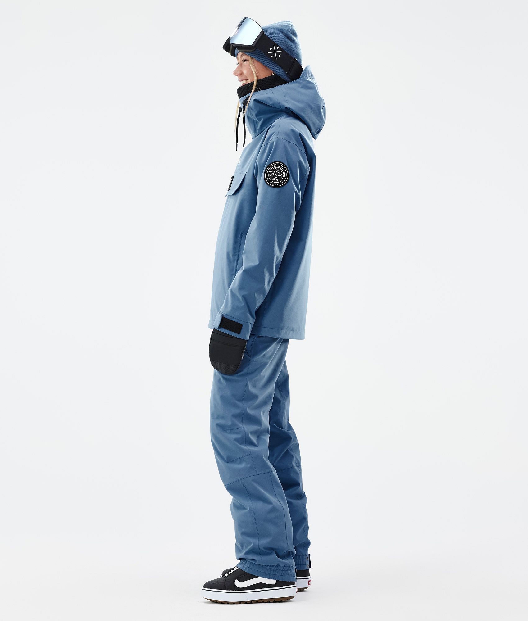 Dope Blizzard W Women's Snowboard Jacket Blue Steel