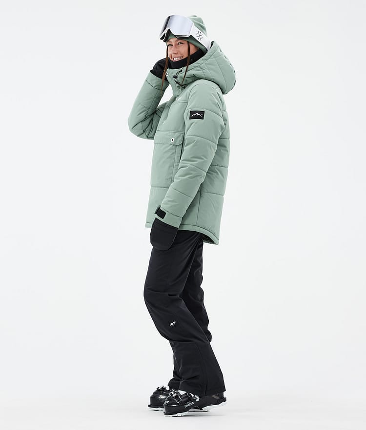 Puffer W Ski Jacket Women Faded Green, Image 3 of 8