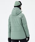 Puffer W Ski Jacket Women Faded Green, Image 6 of 8