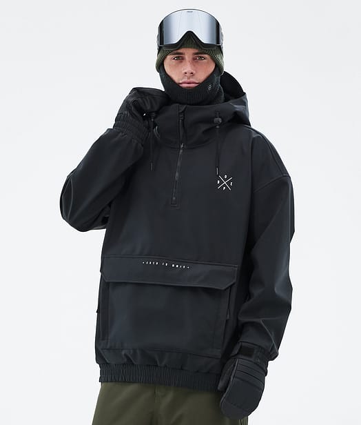 Cyclone Kurtka Snowboardowa Mężczyźni Black