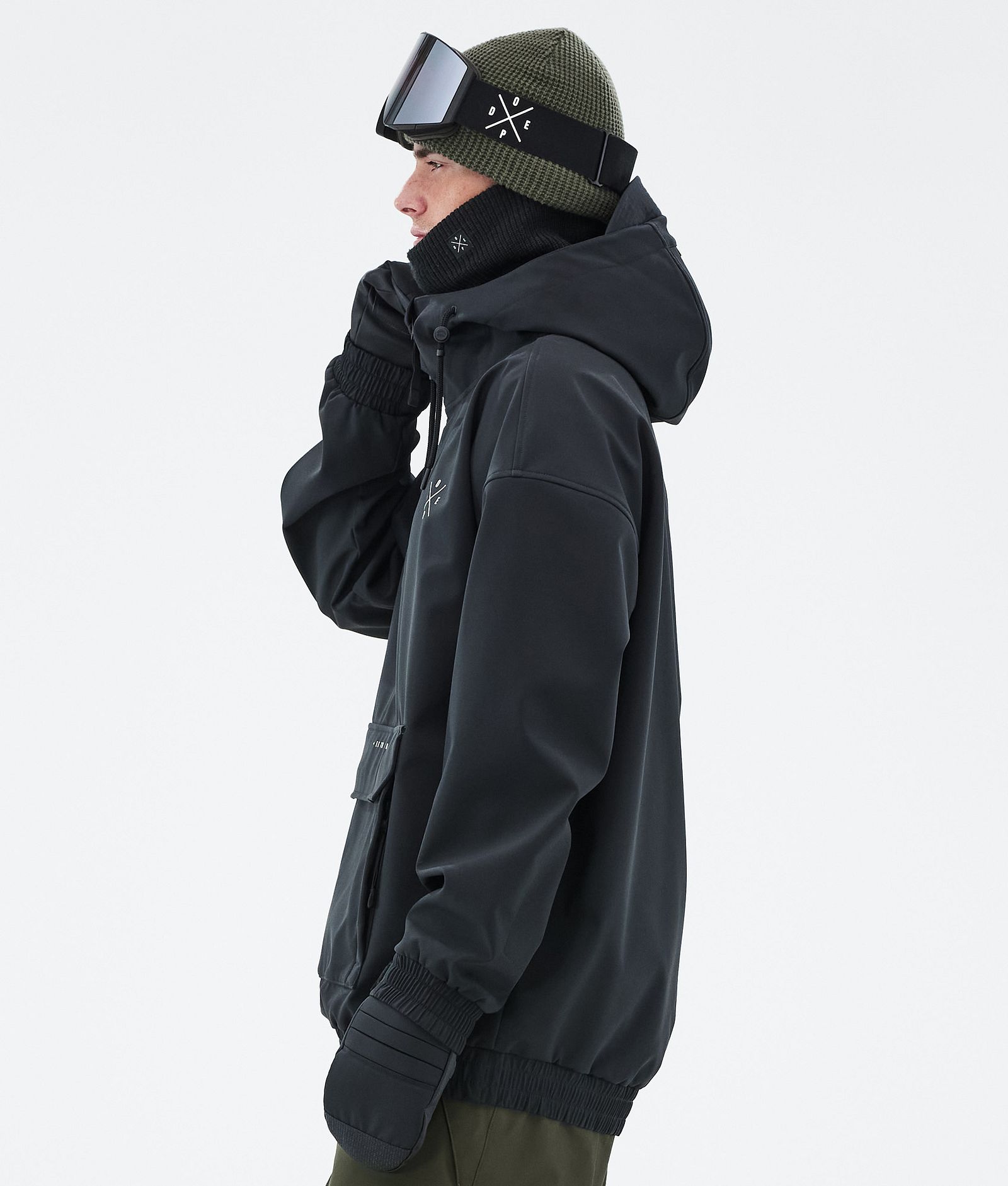 Cyclone Snowboardjacke Herren Black, Bild 5 von 8