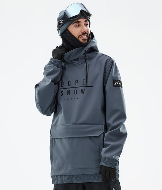 Wylie Kurtka Snowboardowa Mężczyźni Metal Blue