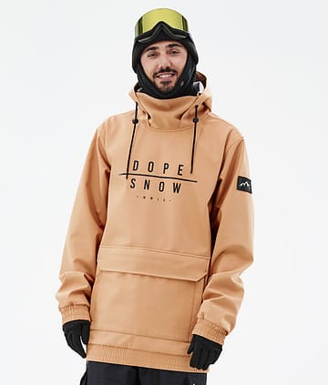 Dope Snow Wylie Chaqueta Snowboard Hombre DS Khaki Yellow