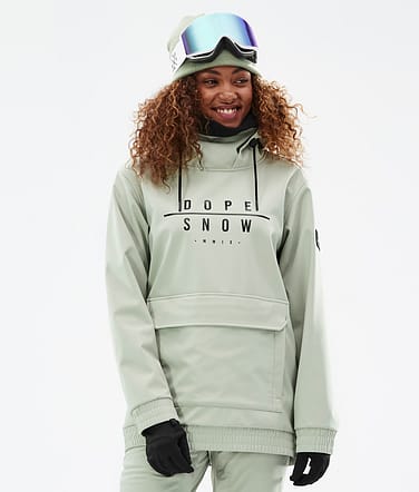 Wylie W Kurtka Snowboardowa Kobiety DS Soft Green Renewed