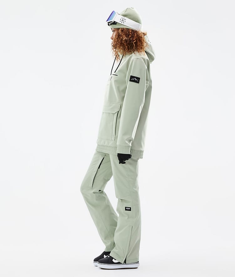 Wylie W Kurtka Snowboardowa Kobiety DS Soft Green Renewed, Zdjęcie 4 z 9