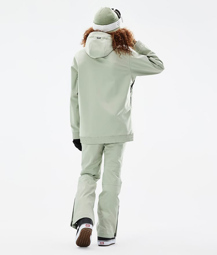 Wylie W Chaqueta Snowboard Mujer DS Soft Green, Imagen 5 de 9