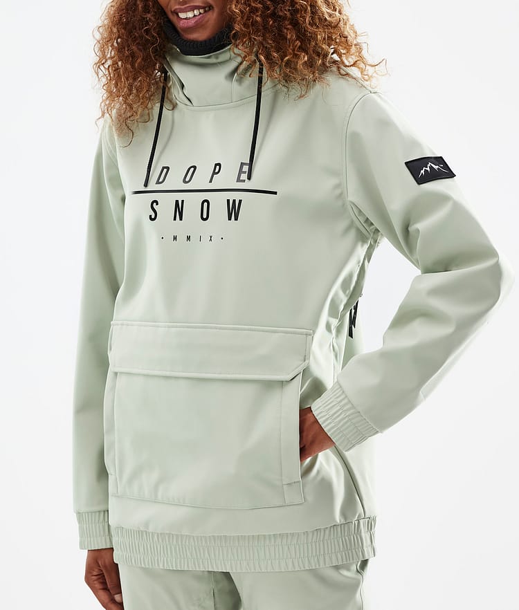 Wylie W Chaqueta Snowboard Mujer DS Soft Green, Imagen 8 de 9