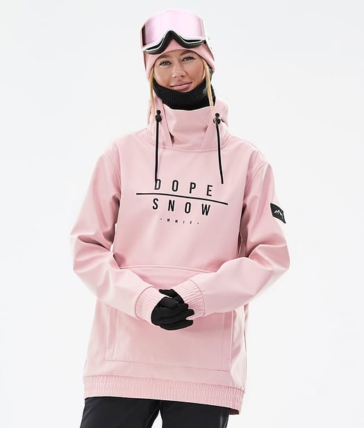 Wylie W Chaqueta Snowboard Mujer DS Soft Pink