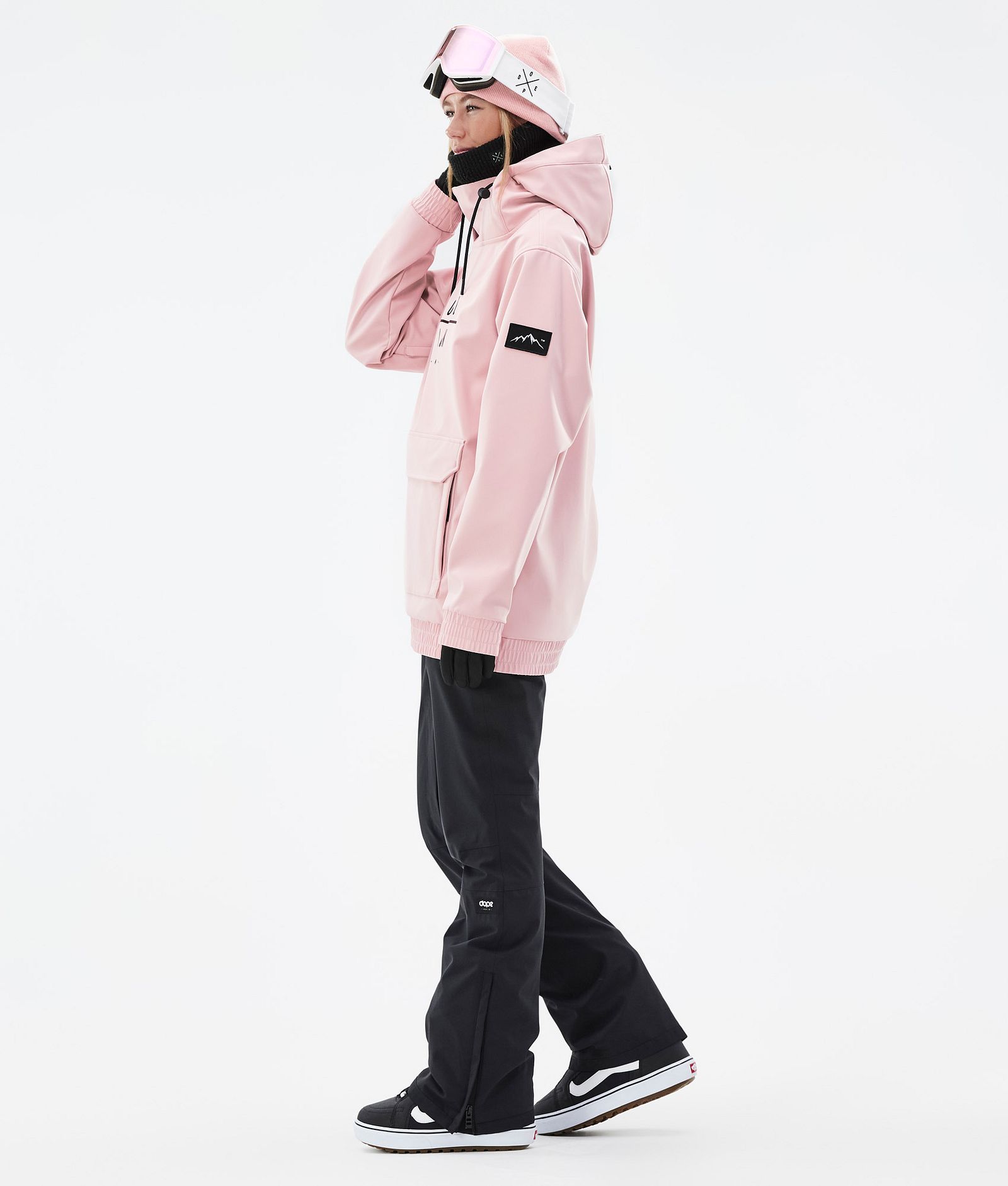 Wylie W Kurtka Snowboardowa Kobiety DS Soft Pink Renewed, Zdjęcie 4 z 9