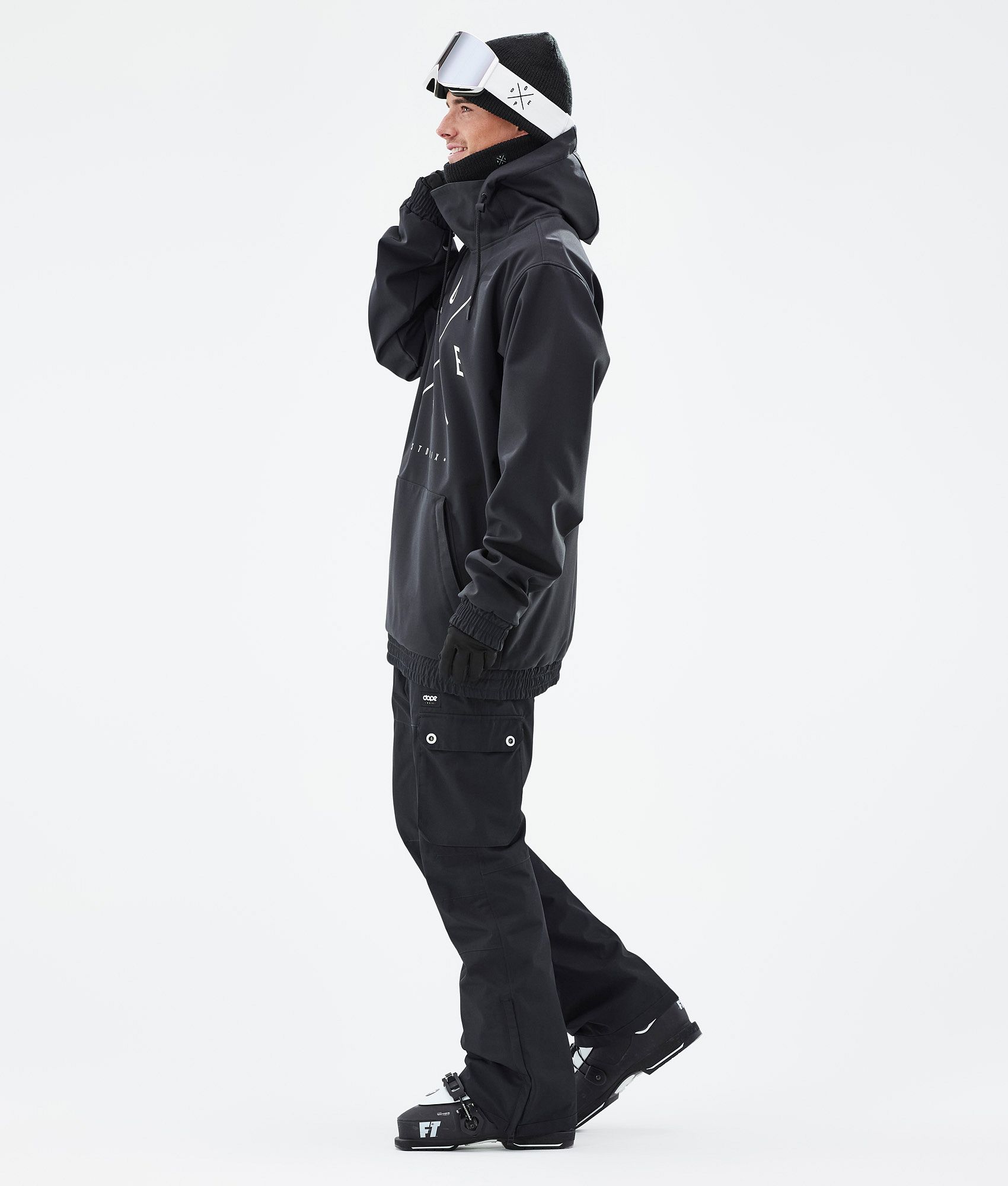 Dope Yeti Ski Jacket Men 2X-Up Black | Dopesnow.com