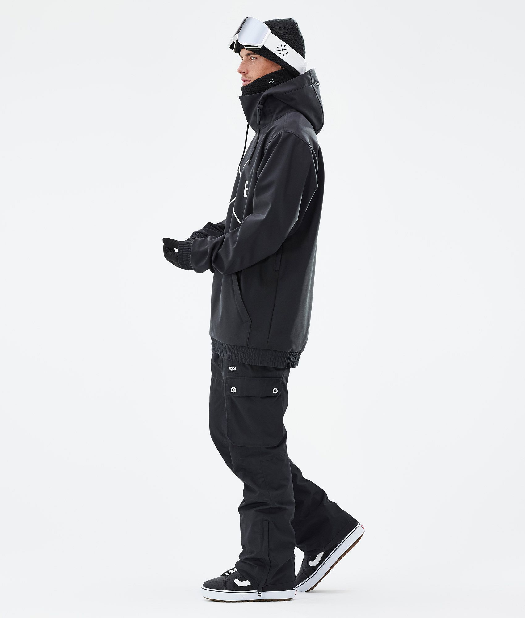 Dope Yeti スノーボードジャケット メンズ 2X-Up Black - 黒