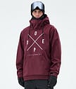 Yeti スキージャケット メンズ 2X-Up Burgundy
