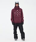 Yeti Snowboardjakke Herre 2X-Up Burgundy, Bilde 2 av 7