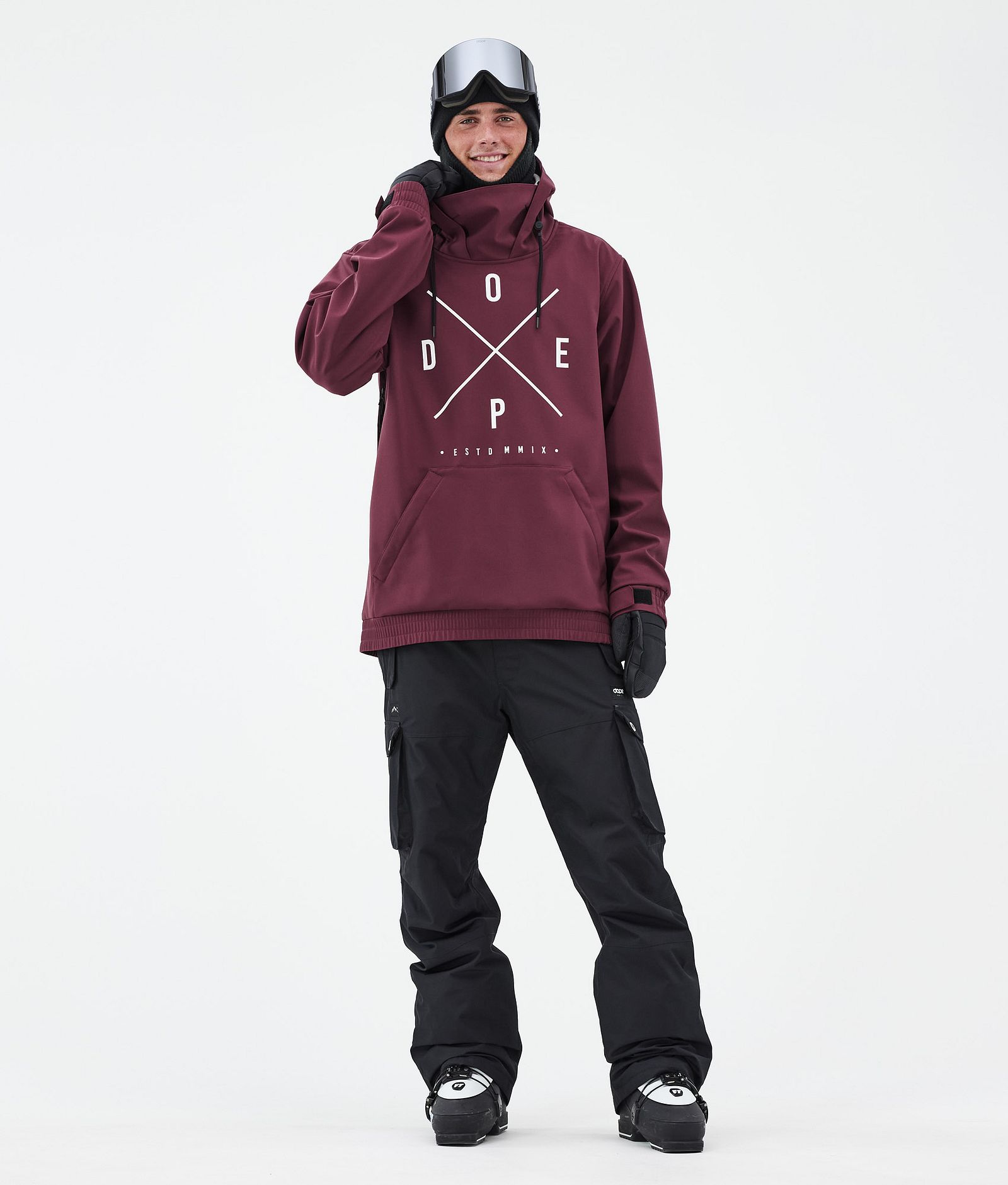 Yeti Veste de Ski Homme 2X-Up Burgundy, Image 2 sur 7