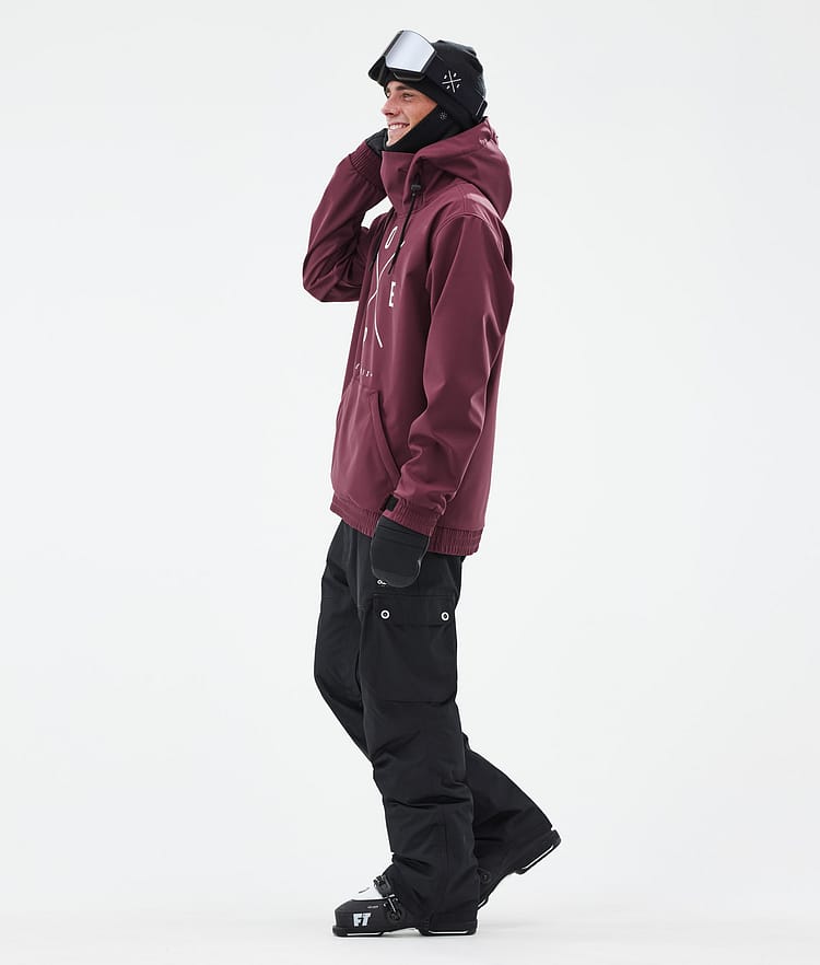 Yeti Veste de Ski Homme 2X-Up Burgundy, Image 3 sur 7