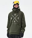 Yeti Kurtka Snowboardowa Mężczyźni 2X-Up Olive Green