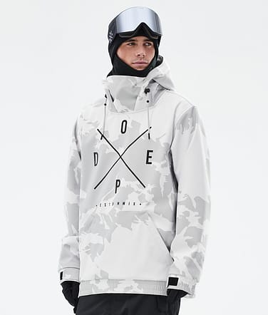 Yeti Kurtka Snowboardowa Mężczyźni 2X-Up Grey Camo