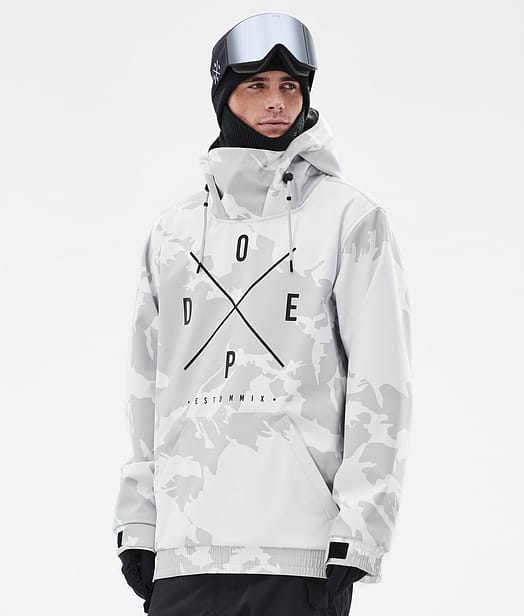 Yeti Snowboardjacke Herren 2X-Up Grey Camo