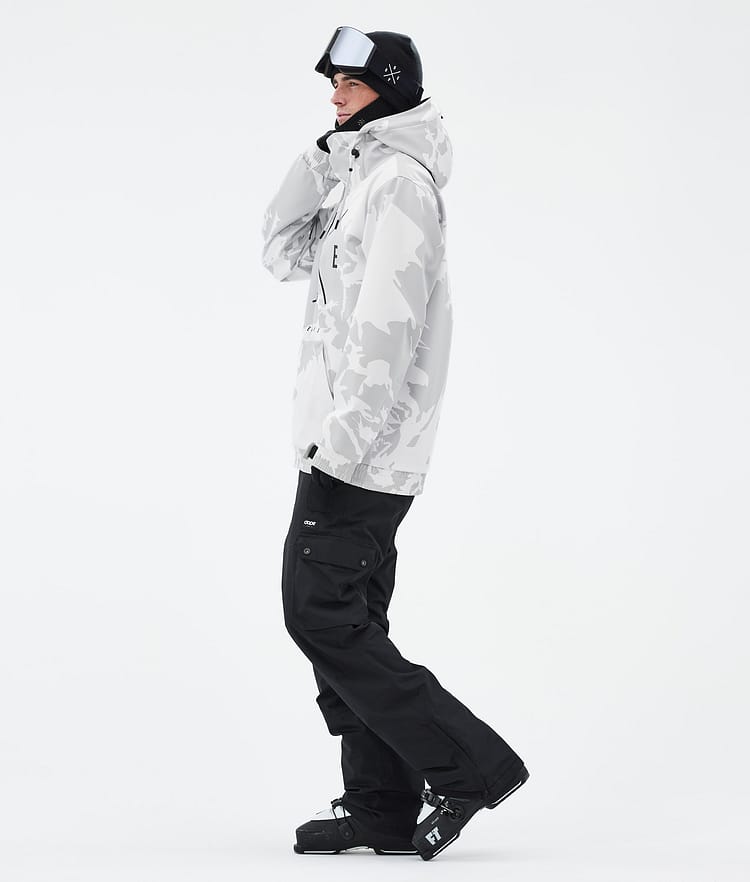 Yeti Ski Jacket Men 2X-Up Grey Camo, Image 3 of 7