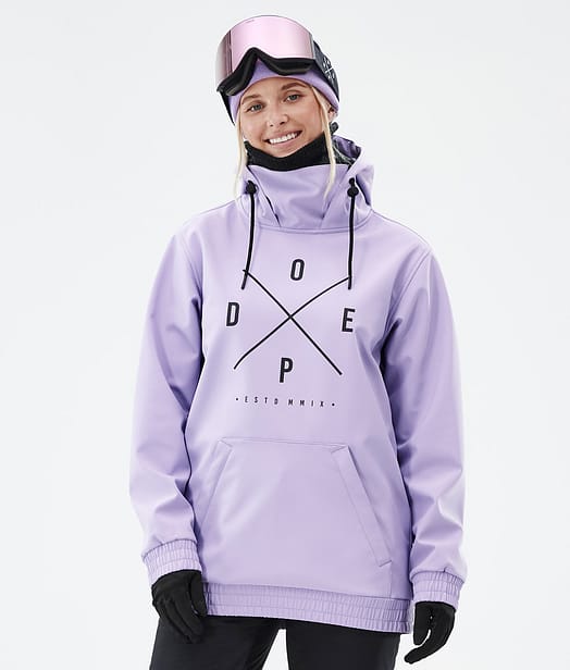 Yeti W 23 Lyžařská Bunda Dámské 2X-Up Faded Violet