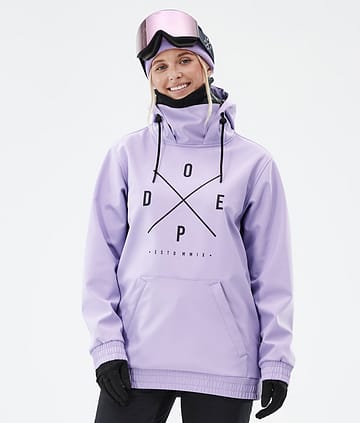Dope Snow Yeti W 23 Snowboard Jacket Women 2X-Up Faded Violet