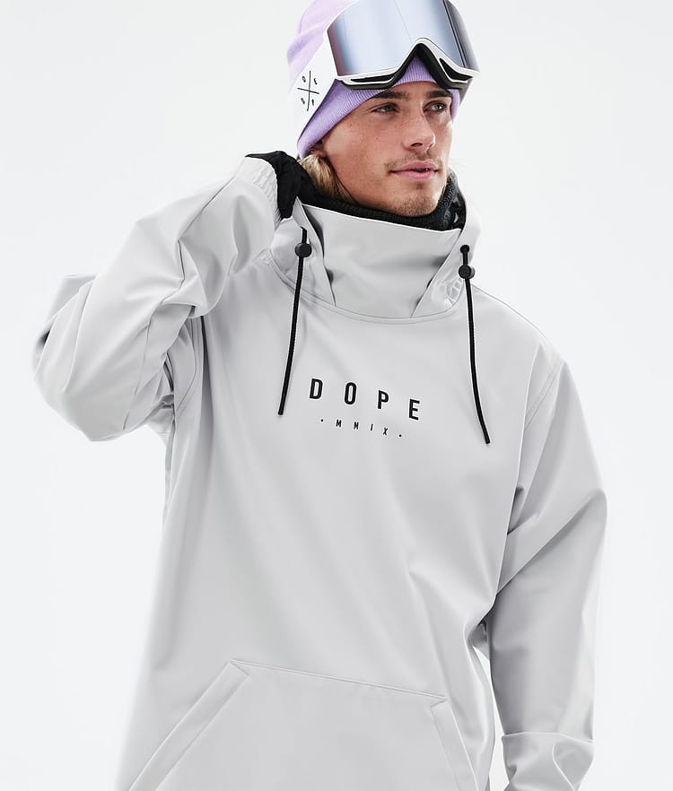 Dope Yeti 2021 Veste Snowboard Homme Range Light Grey - Gris