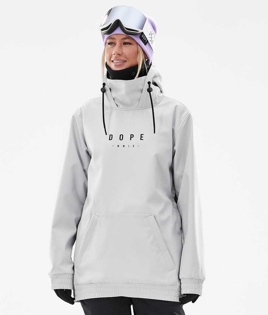 Dope Yeti W Veste Snowboard Femme Silhouette Light Grey - Gris