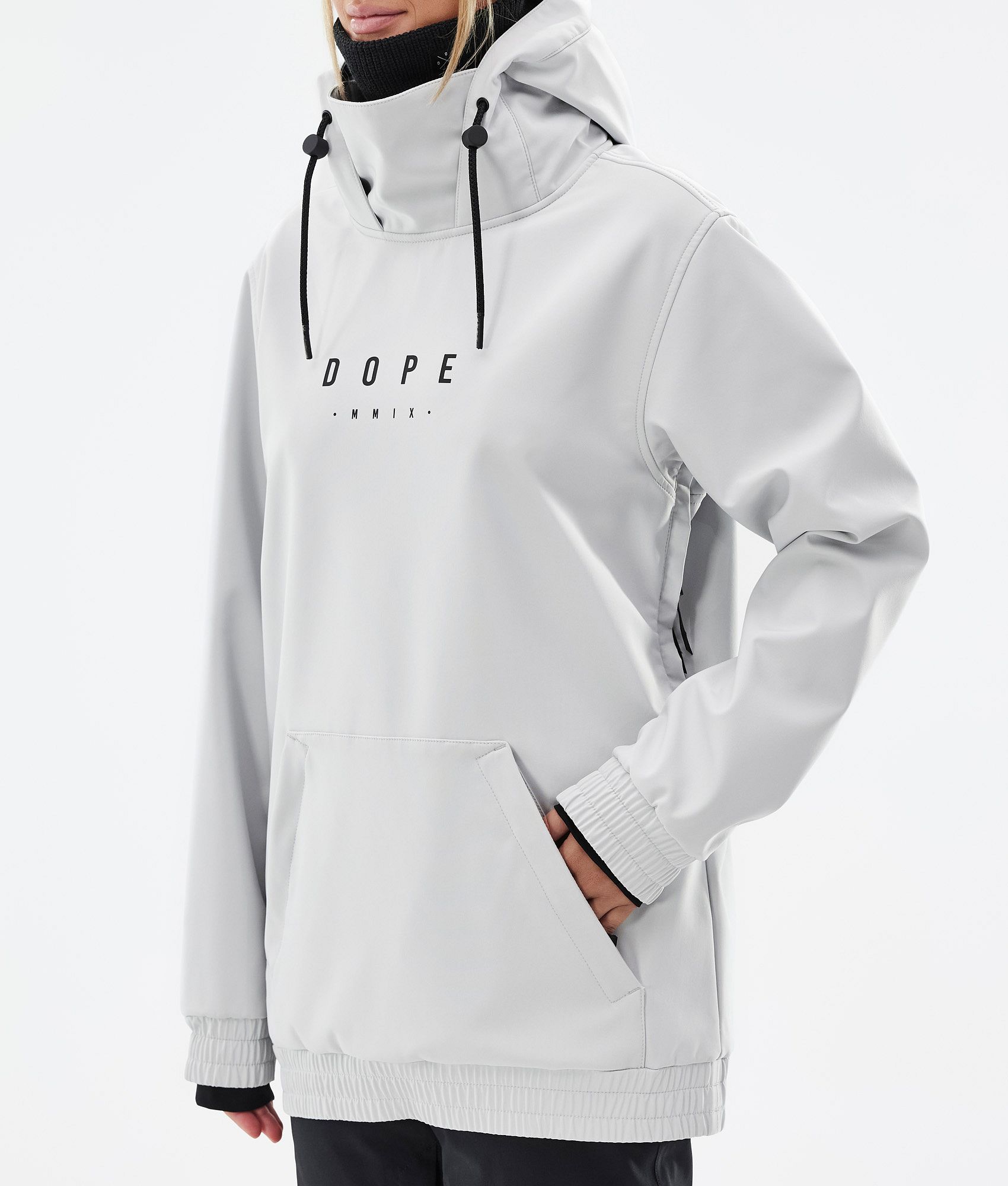 Dope Yeti W 2022 Women's Snowboard Jacket Light Grey