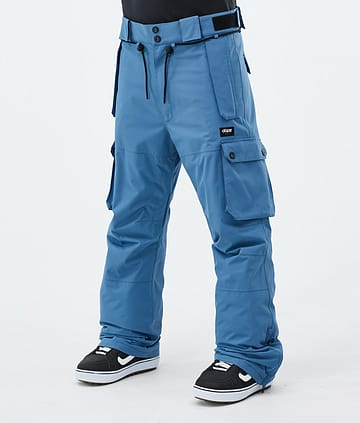 Iconic Snowboard Pants Men Blue Steel