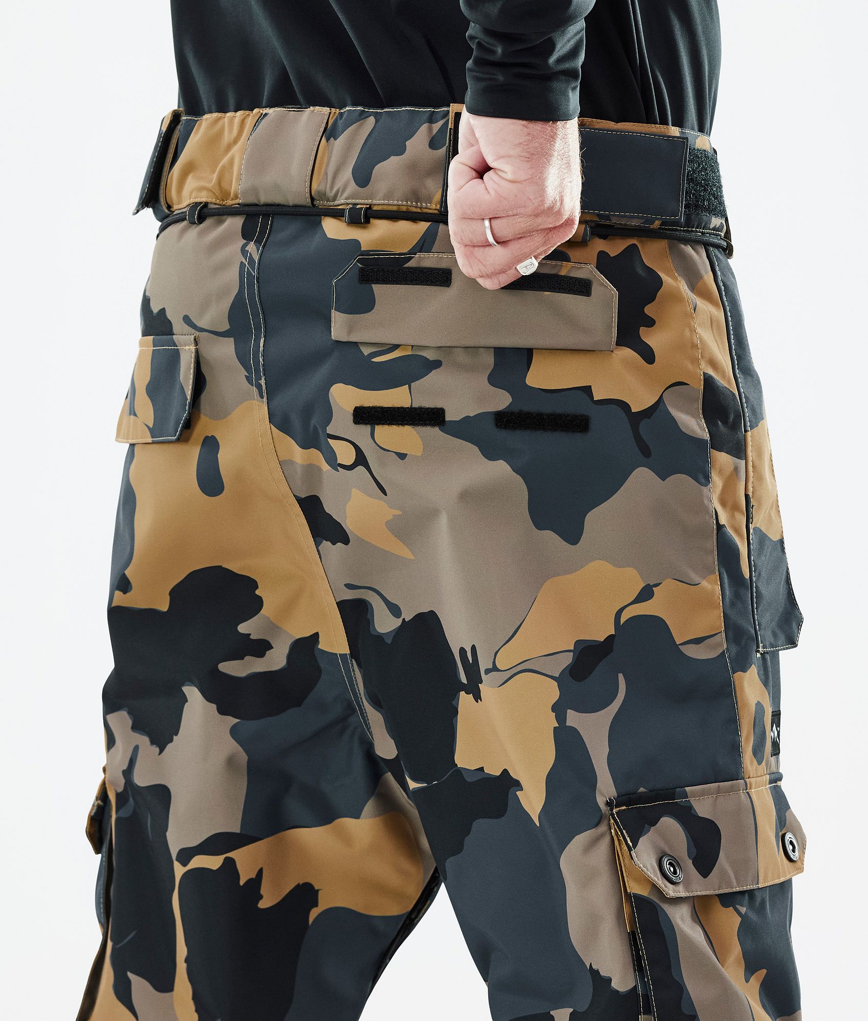 Dope Iconic Pantalon de Ski Homme Walnut Camo Marron Dopesnow FR