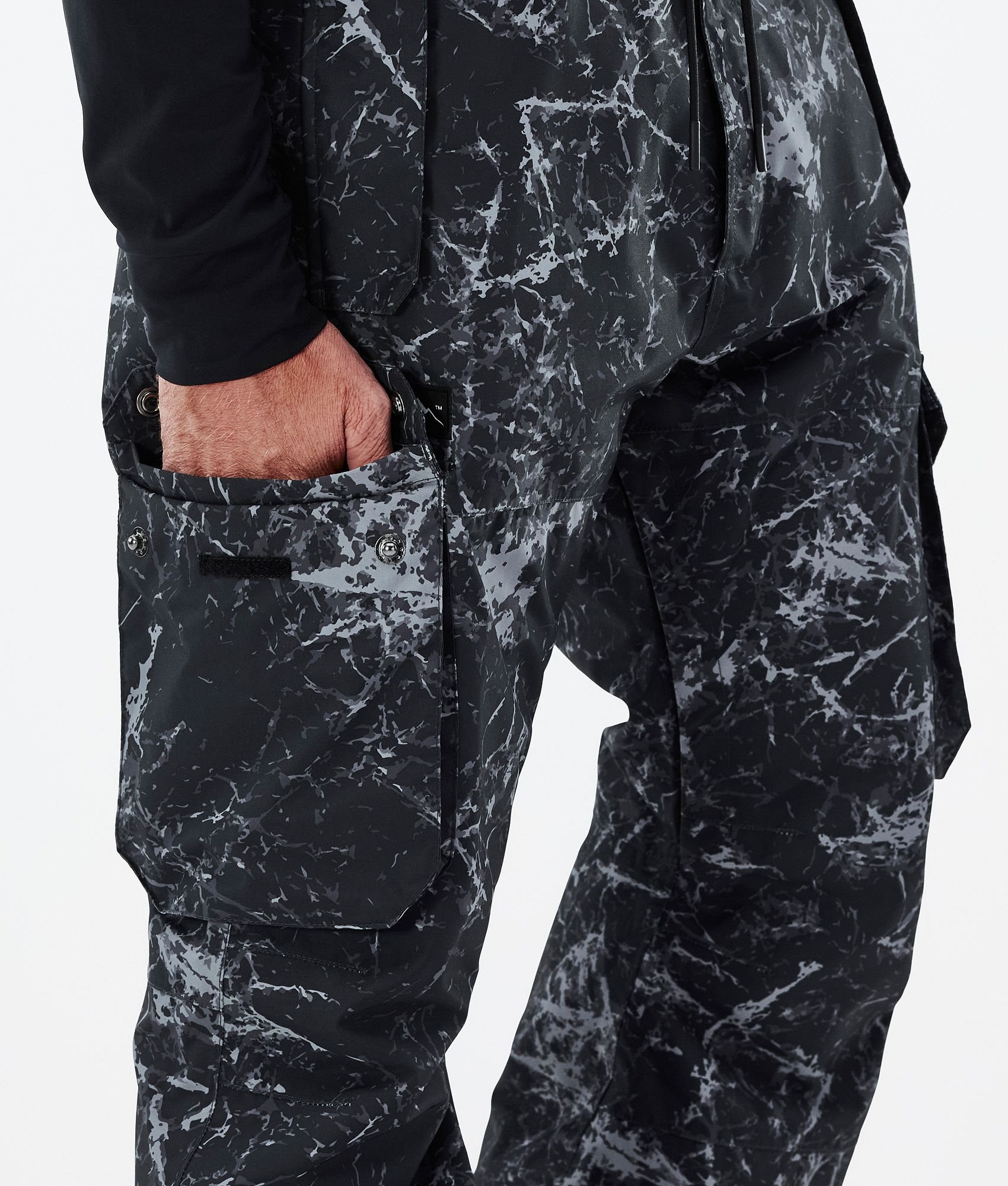 Dope Iconic Men's Snowboard Pants Rock Black