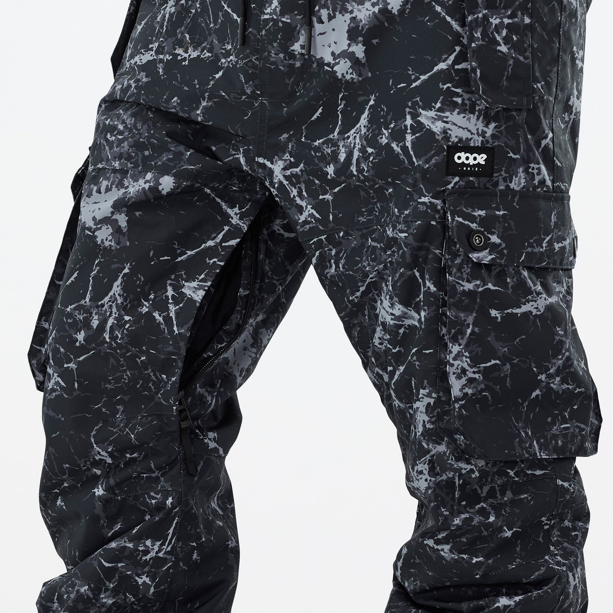 Dope Iconic Men's Snowboard Pants Rock Black