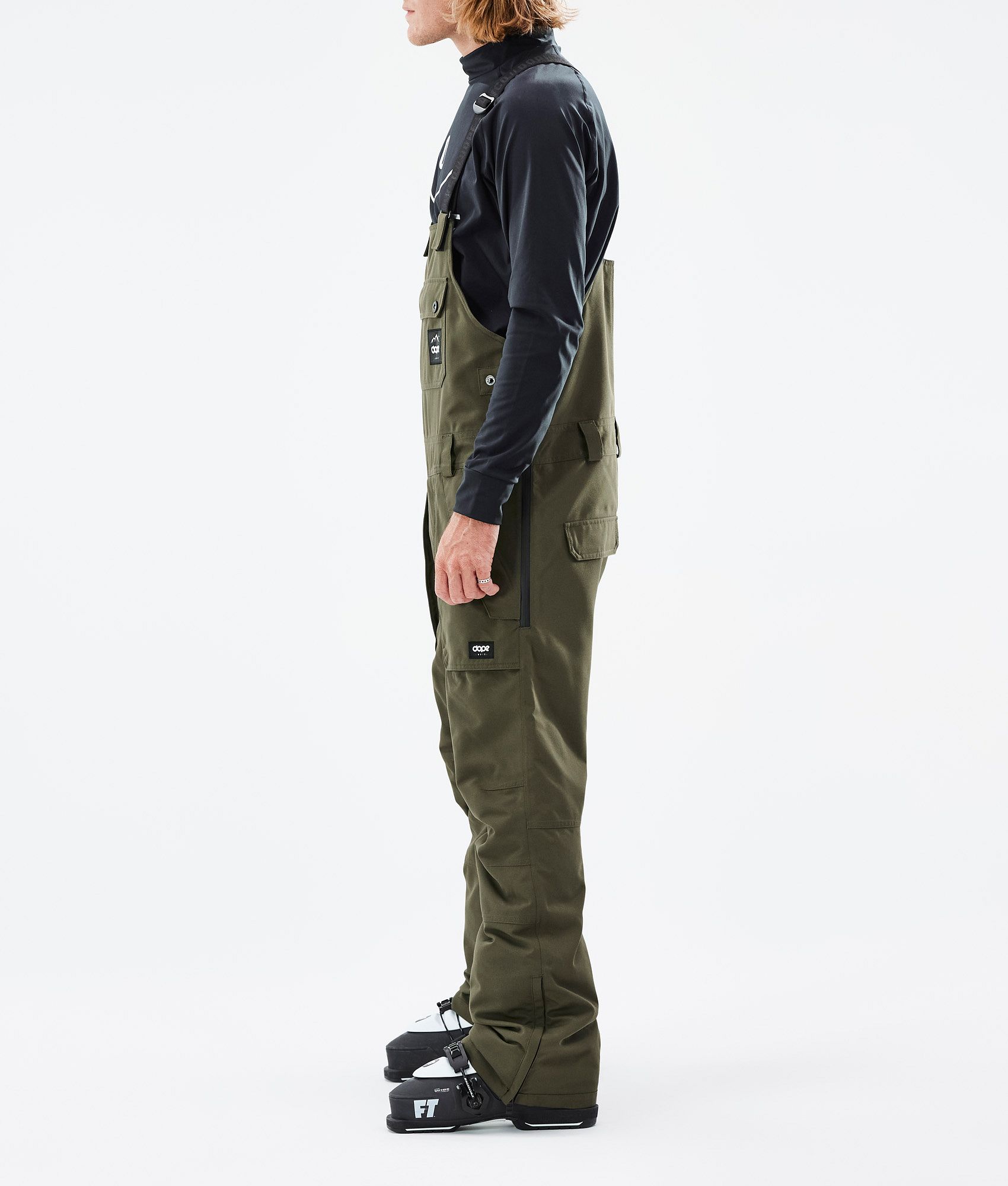 Dope Notorious B.I.B 2022 Ski Pants Men Olive Green | Dopesnow CA