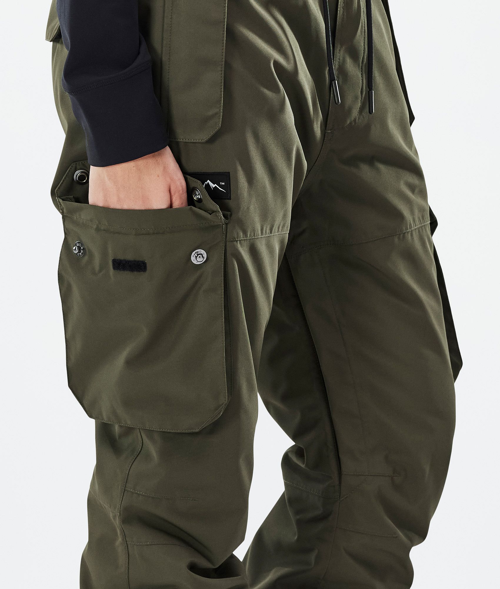 Dope Iconic W Ski Pants Women Olive Green Dopesnow