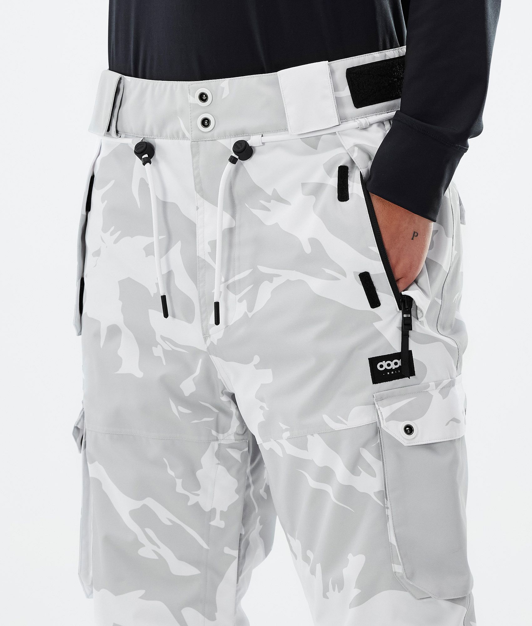 Dope Iconic W Ski Pants Women Grey Camo Dopesnow