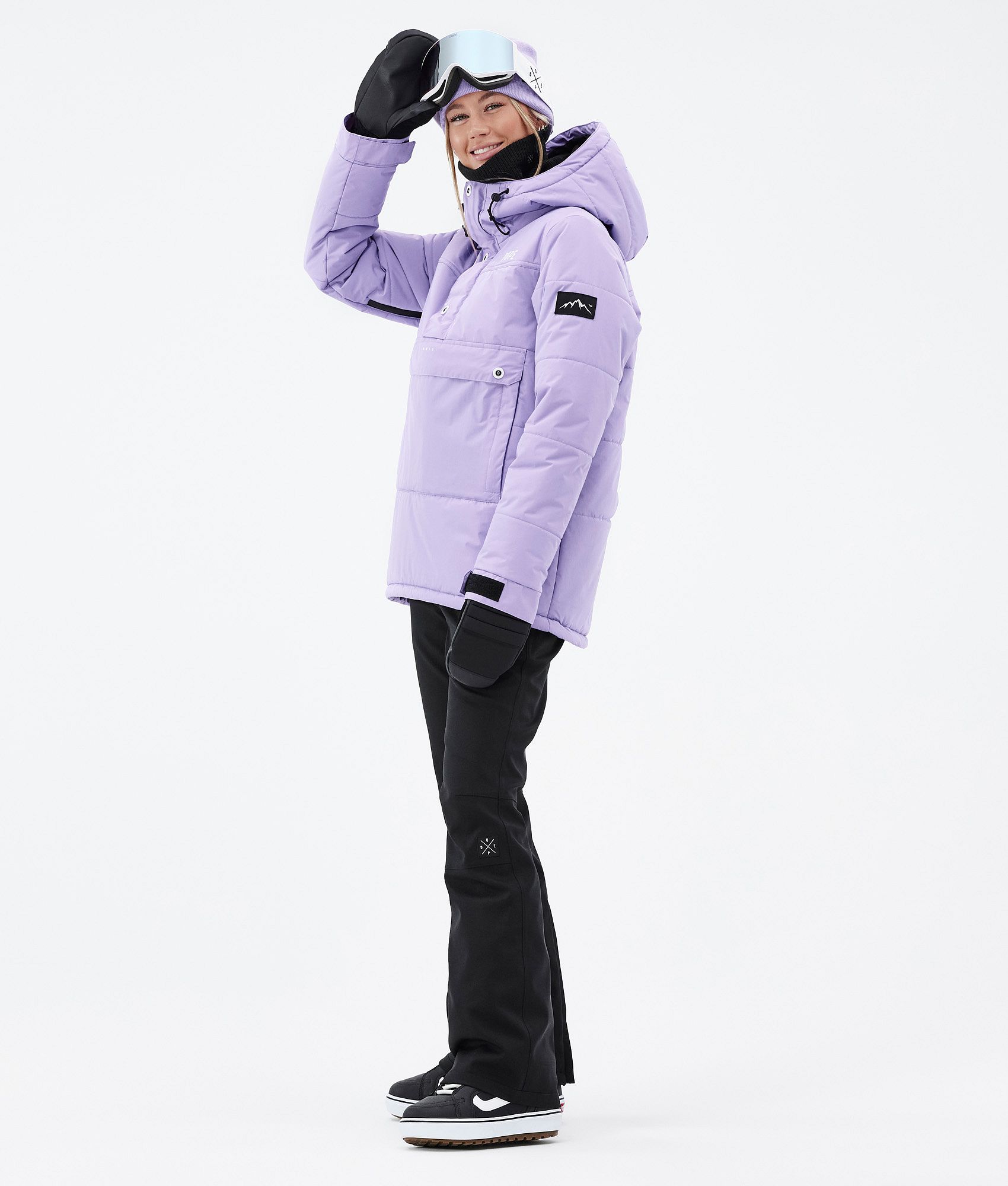 Dope Puffer W Snowboard Jacket Women Faded Violet | Dopesnow CA