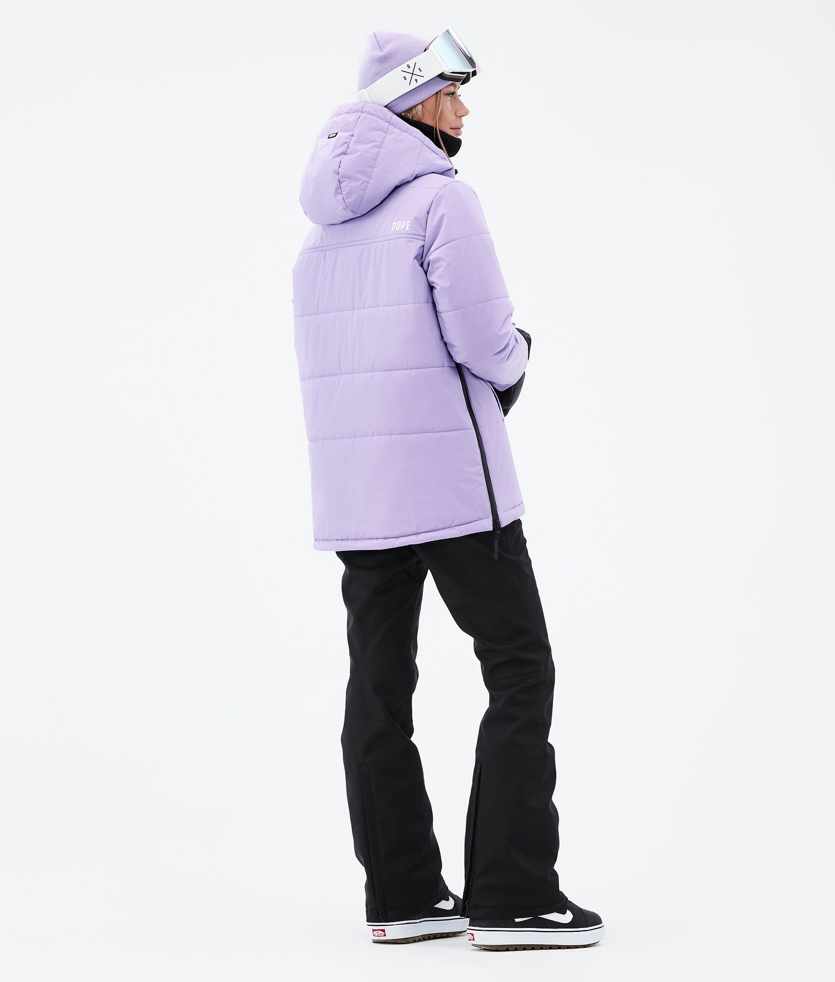 Dope Puffer W Snowboard Jacket Women Faded Violet | Dopesnow CA