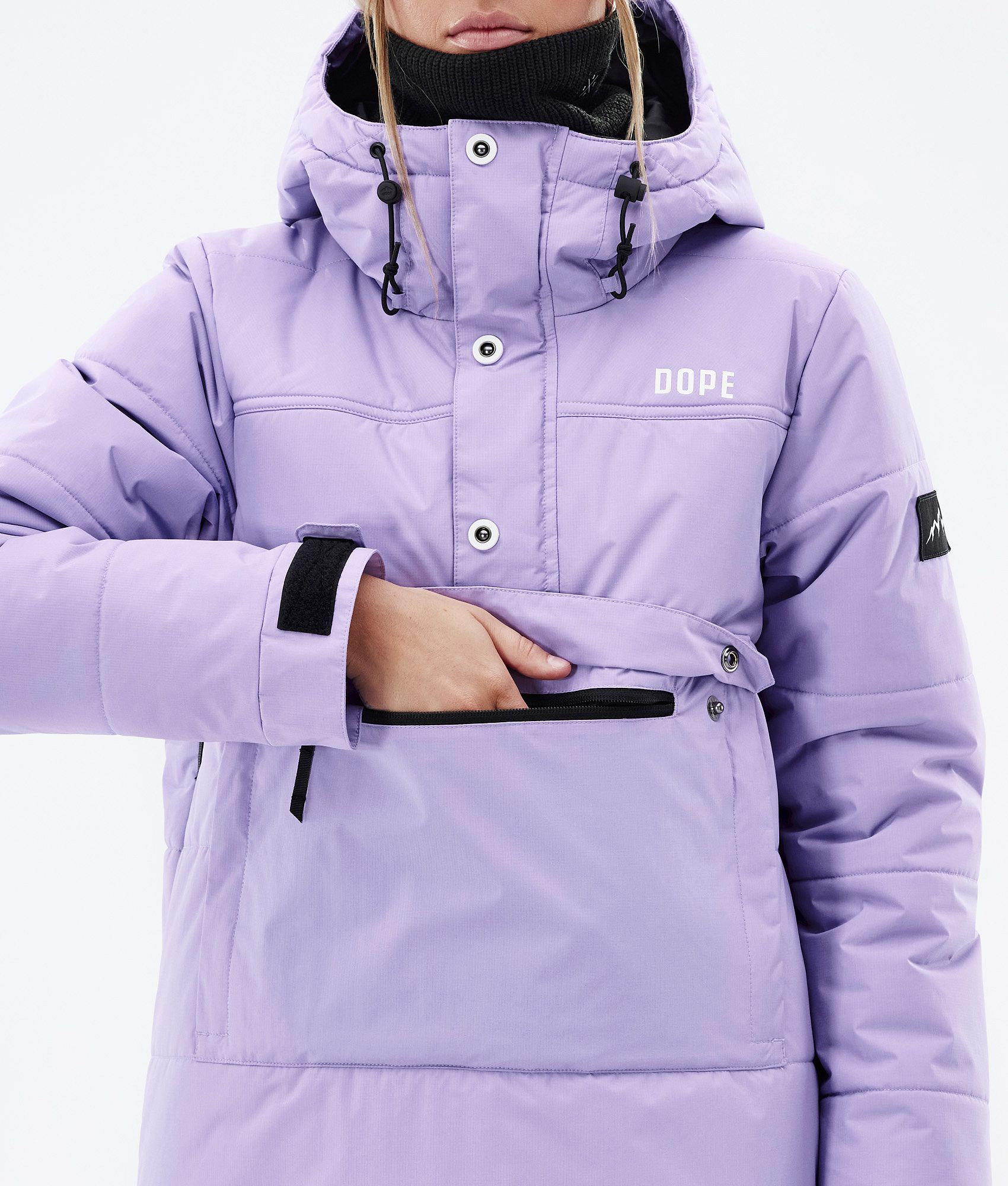 Dope Puffer W Snowboard Jacket Women Faded Violet | Dopesnow CA