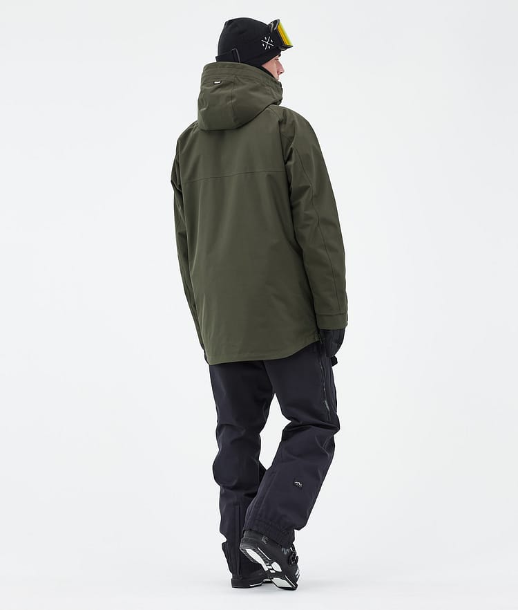 Akin Ski Jacket Men Olive Green, Image 4 of 9