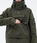 Akin Ski Jacket Men Olive Green, Image 8 of 9