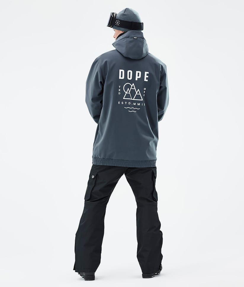 Dope Yeti Ski Jacket Men - Metal Blue