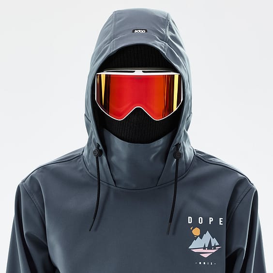 Dope Yeti Ski Jacket Men - Metal Blue