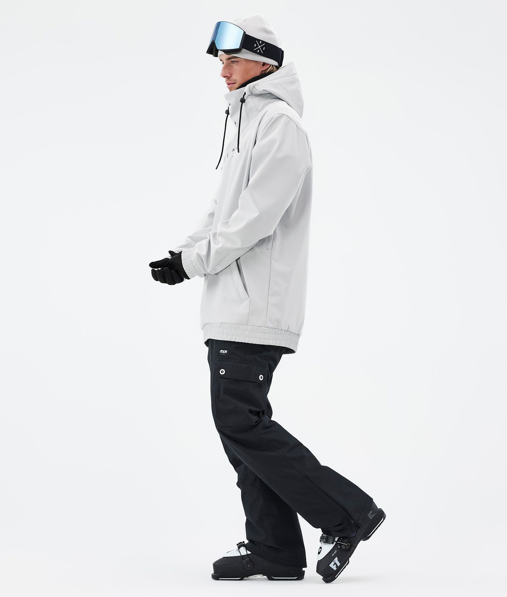 Light grey shop ski jacket