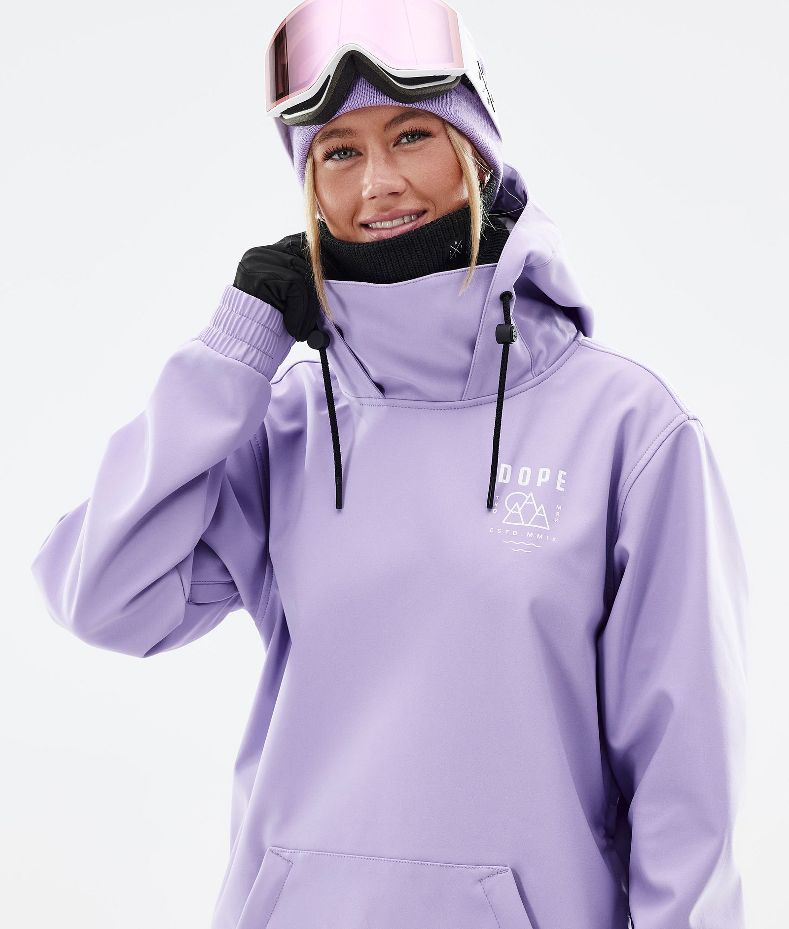 Buy Missguided Ski Irridescent Jacket - Purple