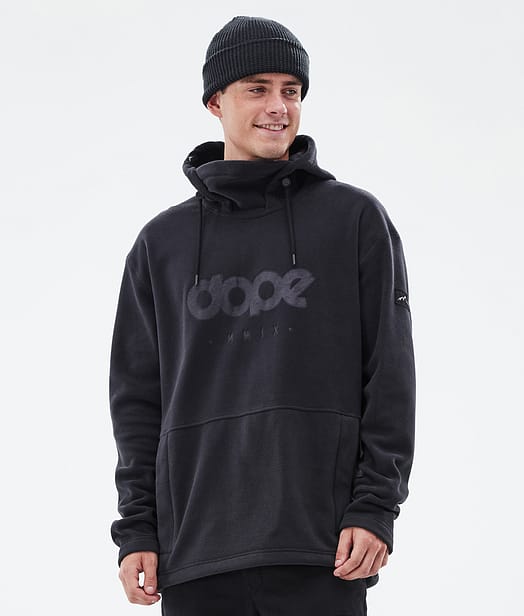 Cozy II Fleecehood Herr Black