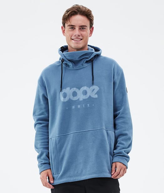 Cozy II Fleece Hoodie Men Blue Steel