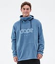 Cozy II Fleece-hoodie Herre Blue Steel